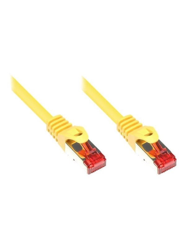 Patchkabel econ connect Good Connections Cat.6 S/FTP - gul, 1,5 m