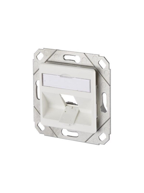 METZ Connect flush mount outlet - trunking installation unequipped