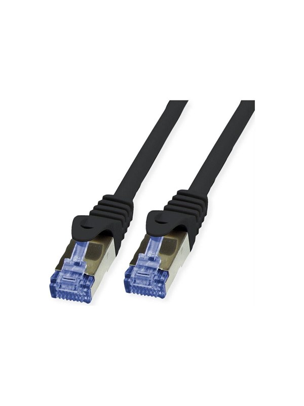Udendørs patchkabel VALUE Cat.6A S/FTP RJ-45 30 m - sort