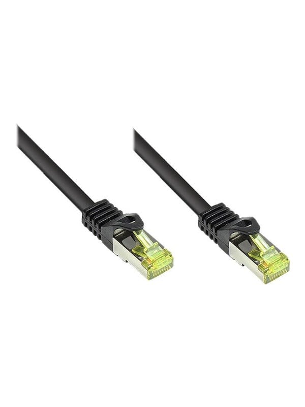 Alcasa electronik Good Connections RNS patch cable - 15 cm - black - Sort