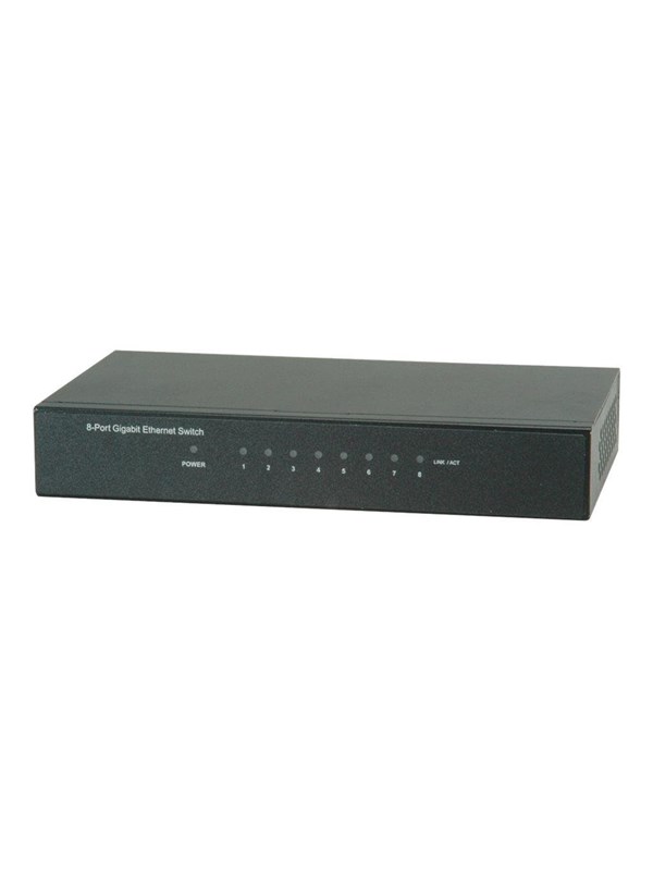 Gigabit Ethernet-switch ROLINE 21.14.3521 - 8 porte