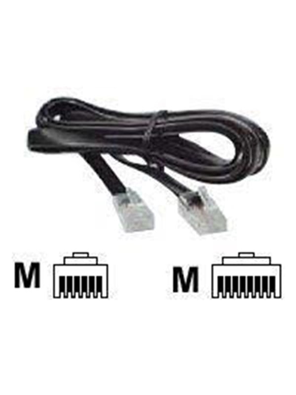 EFB NORDIC EFB-Elektronik network cable - 6 m - black - Sort - 6m