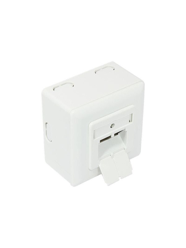 Netværksdåse econ connect GC-N0026 Cat. 6 2 x RJ45 - signalhvid
