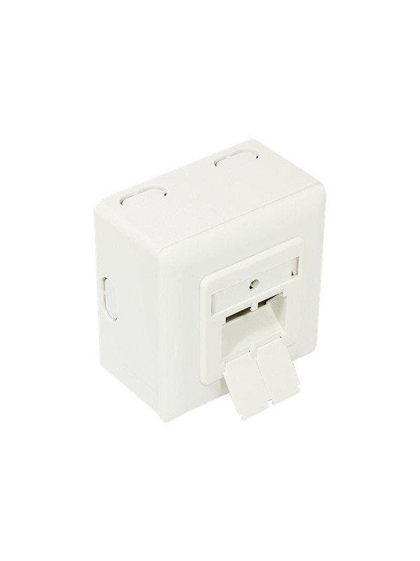 Netværksdåse econ connect GC-N0027 Cat 6 - 2 x RJ45, perlhvid