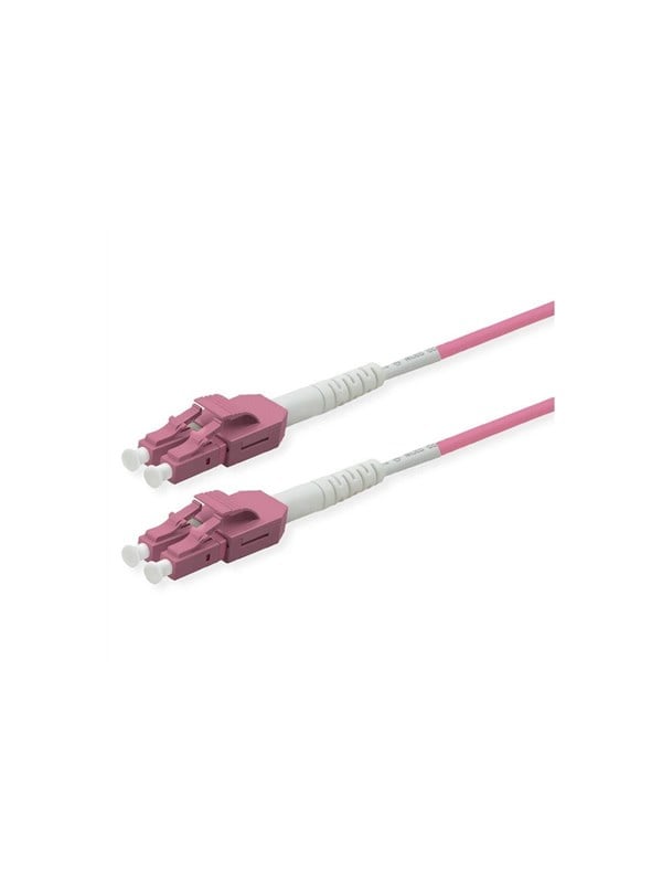 LWL-kabel ROLINE OM4 LC/LC Uniboot duplex - violet, 20 m