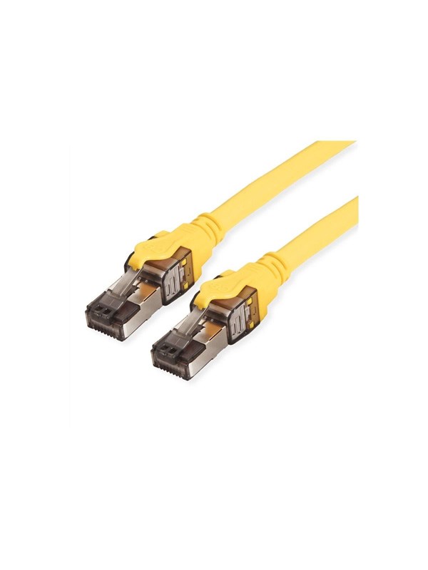 Patchkabel ROLINE Cat8.1 S/FTP RJ-45 3 m - gul