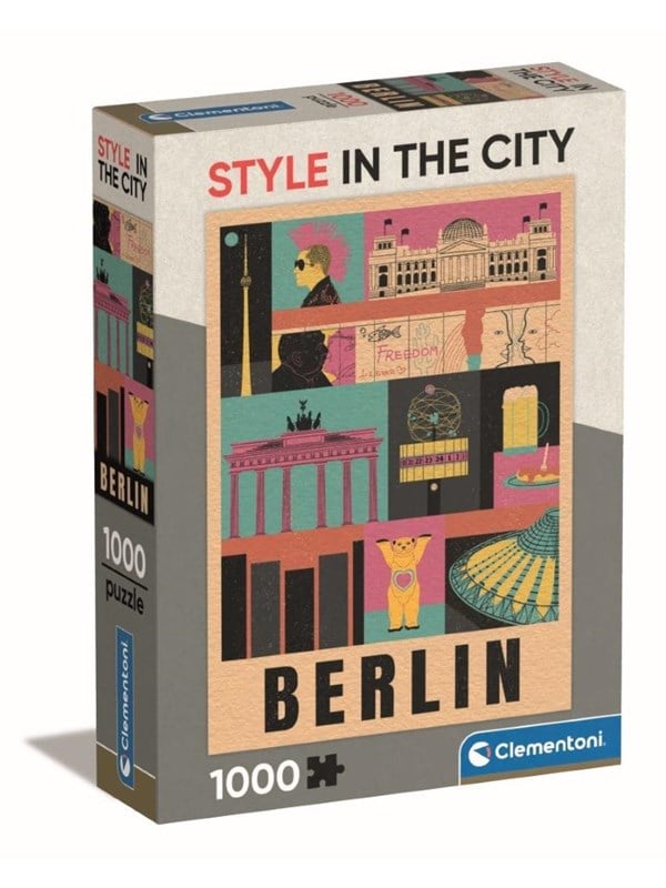 Puslespil HQC Style in the City - Berlin, 1000 brikker