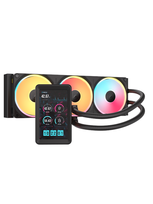 Corsair iCUE LINK TITAN II 360 Ultra LX LCD - CPU Vandkøling - Max 36 dBA