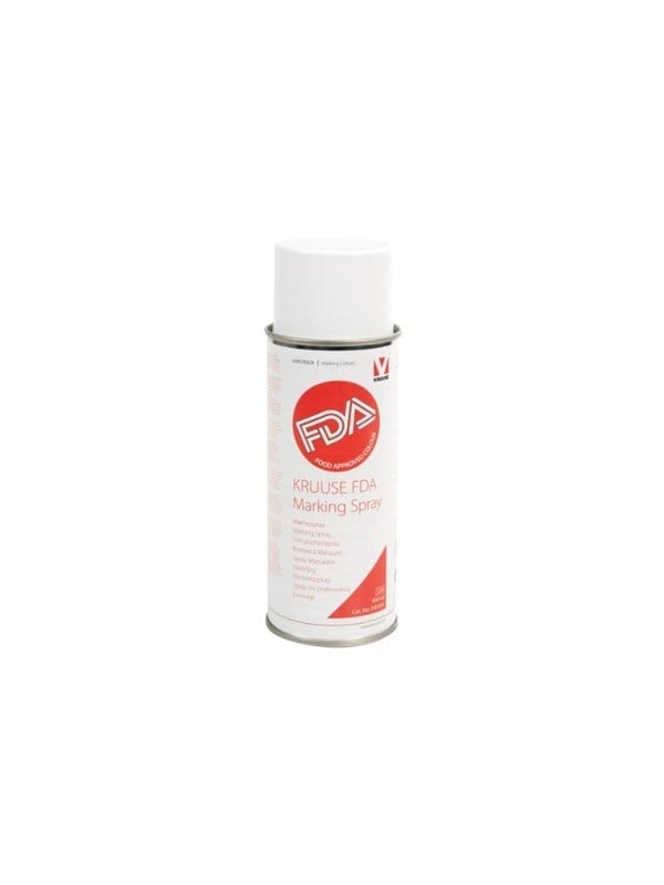 KRUUSE FDA-mærkespray, rød, 400 ml, 12 stk.