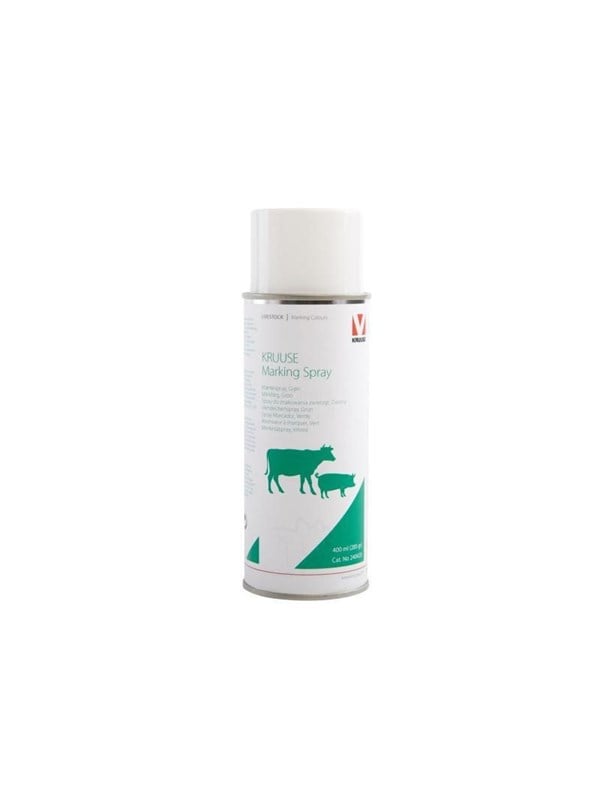 KRUUSE Mærkespray, grøn, 400 ml, 12 stk.