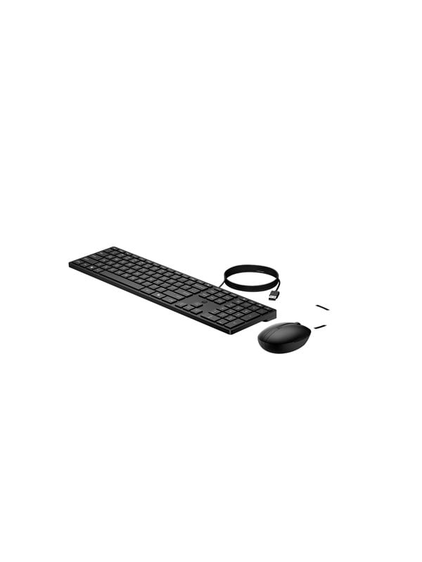 HP Desktop 320MK Sæt med mus og tastatur Pressestempel Kablet