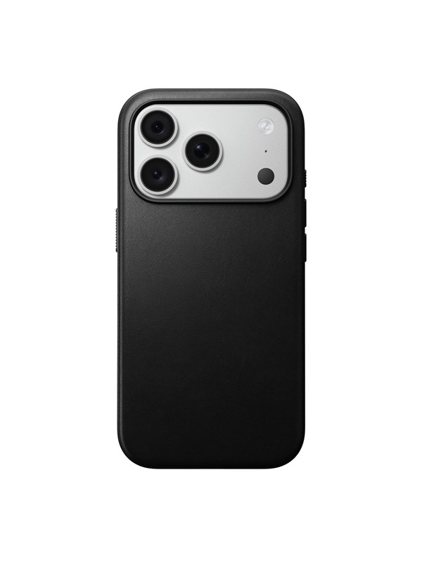 Nomad Modern Leather Case - black - iPhone 18 Pro/17 Pro