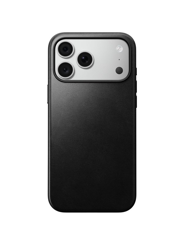 Nomad Modern Leather Case - black (Horween) - iPhone 18 Pro Max/17 Pro Max