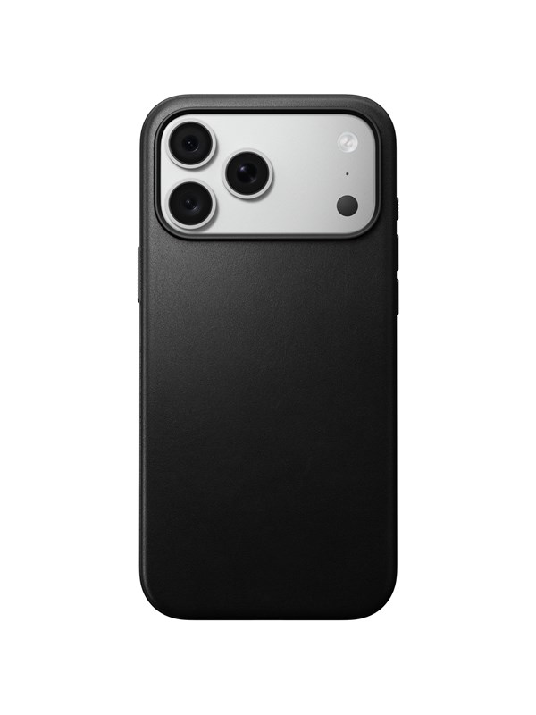 Nomad Modern Leather Case - black - iPhone 18 Pro Max/17 Pro Max