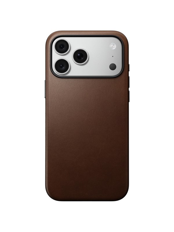 Nomad Modern Leather Case - brown - iPhone 18 Pro Max/17 Pro Max