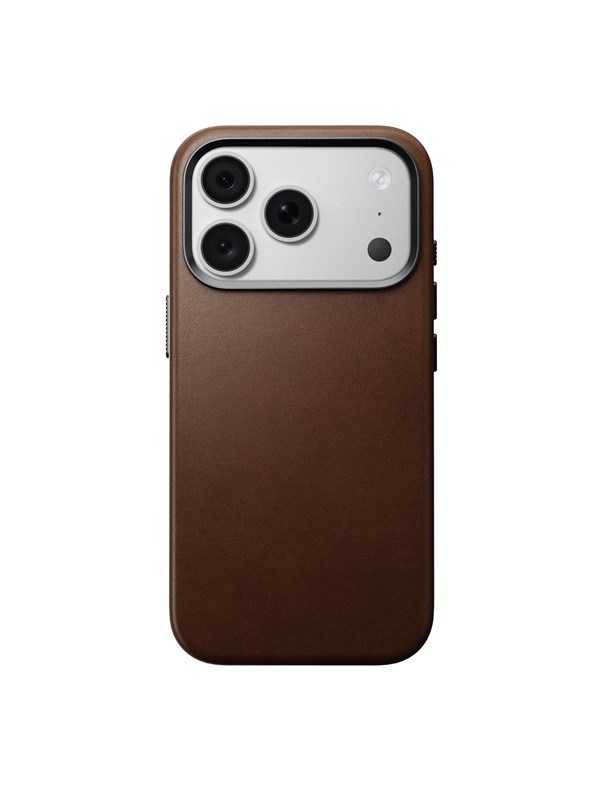 Nomad Traditional Leather Case - brown - iPhone 18 Pro/17 Pro