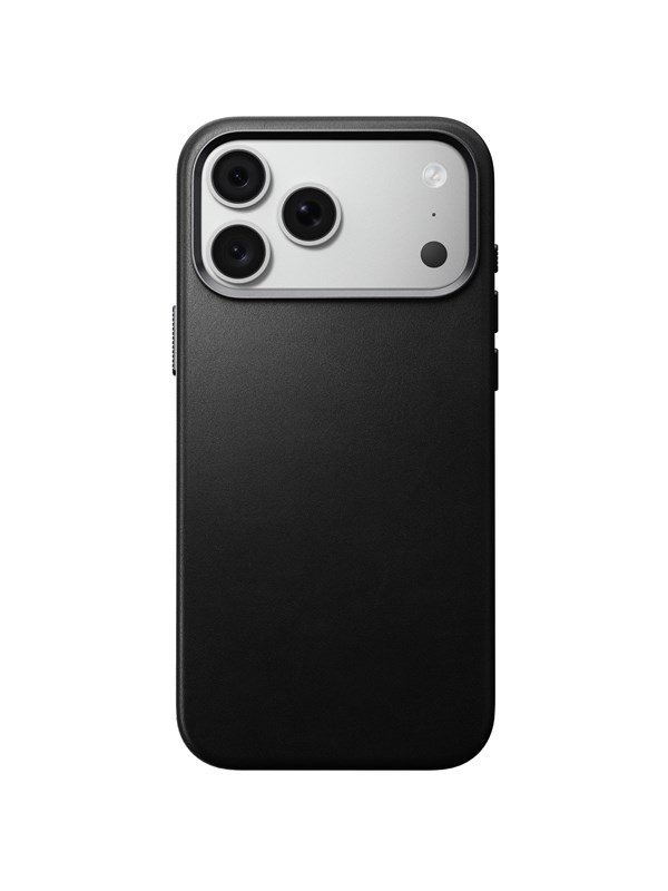 Nomad Traditional Leather Case - black - iPhone 18 Pro Max/17 Pro Max