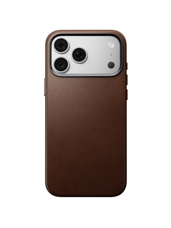 Nomad Traditional Leather Case - brown - iPhone 18 Pro Max/17 Pro Max
