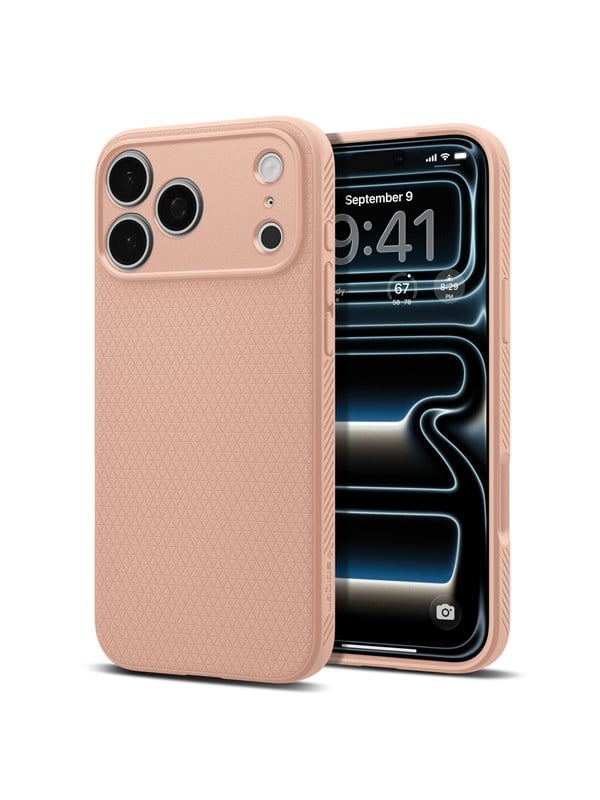 Spigen iPhone 2026 Pro Max/ 17 Pro Max Liquid Air Rose Titanium Beskyttelsescover