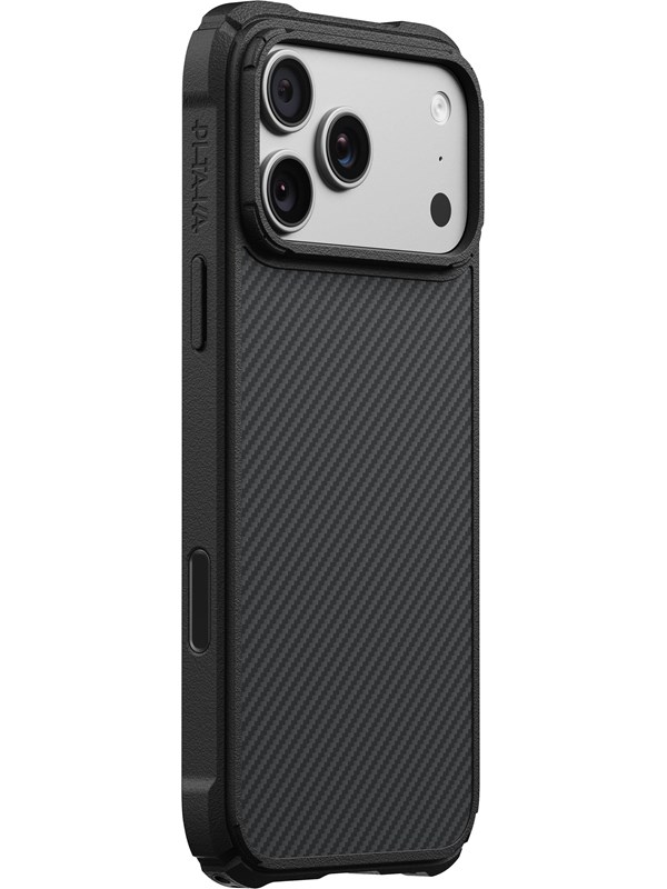 PITAKA Cairn Case - Black/Grey Twill - iPhone 18 Pro Max/17 Pro Max
