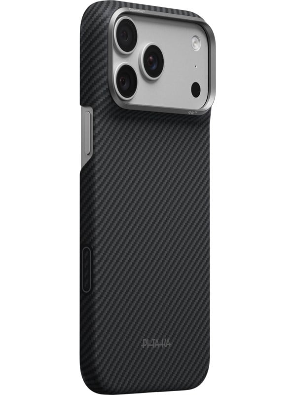 PITAKA Edge Case - Black/Grey Twill - iPhone 18 Pro Max/17 Pro Max