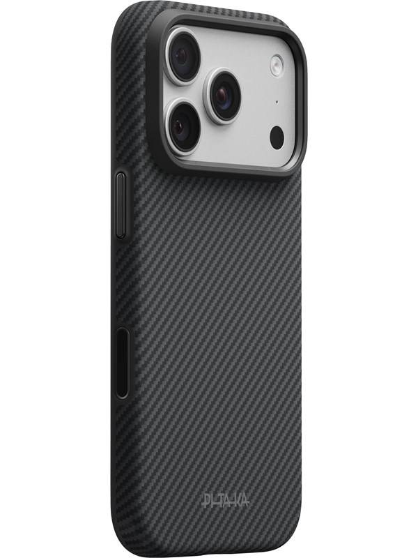 PITAKA Summa Case - Black/Grey Twill - iPhone 18 Pro/17 Pro