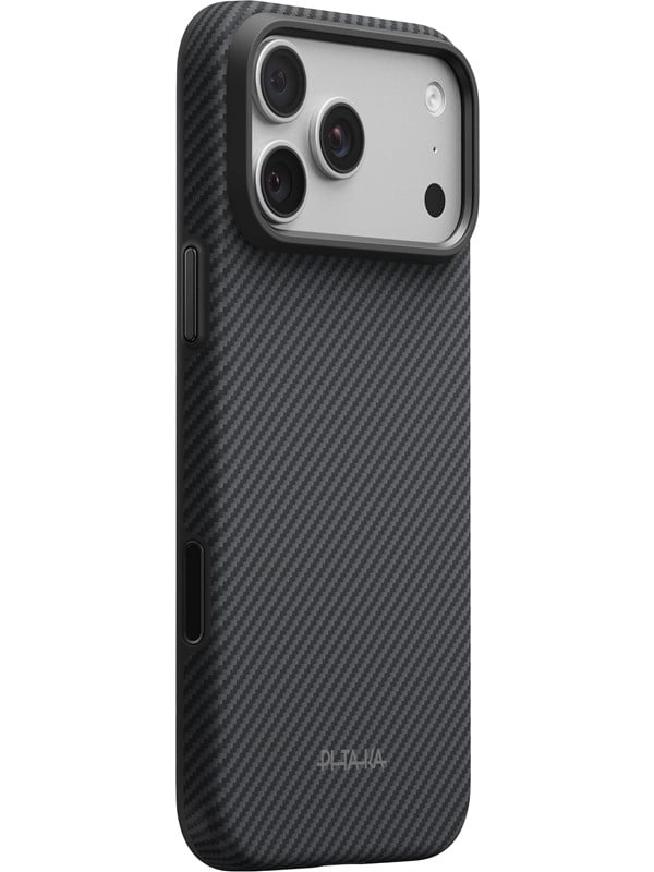 PITAKA Summa Case - Black/Grey Twill - iPhone 18 Pro Max/17 Pro Max