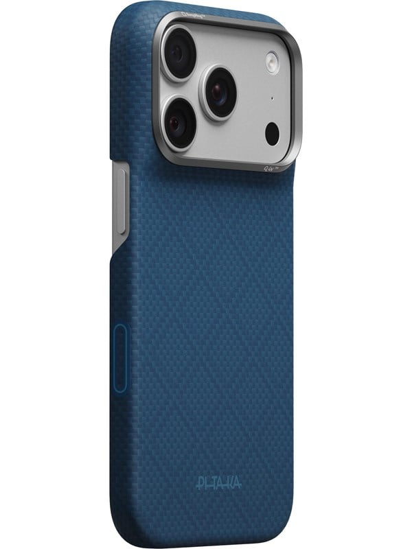 PITAKA Edge Case Argyle - Midnight Blue - iPhone 18 Pro/17 Pro