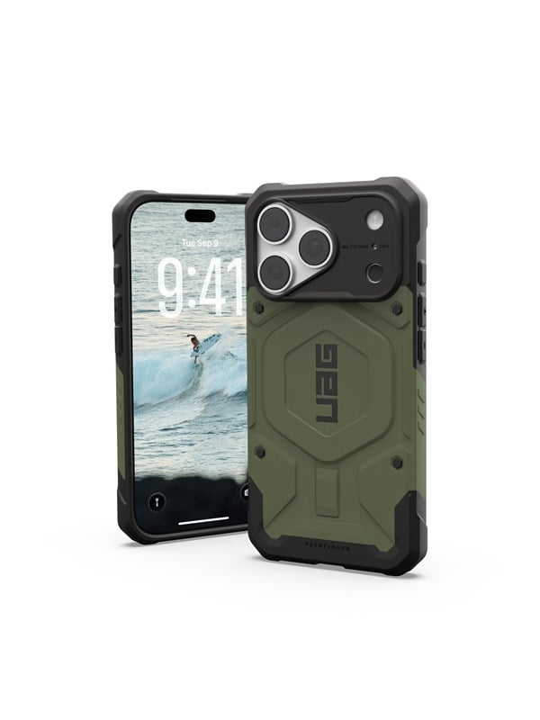 UAG Pathfinder MagSafe - olive - iPhone 18 Pro/17 Pro