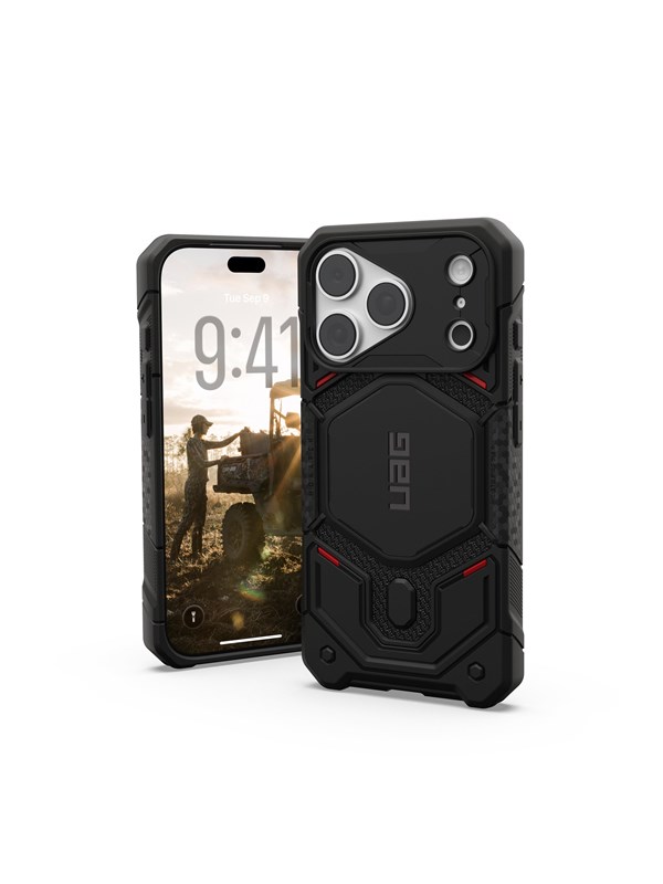 UAG Monarch Pro MagSafe - kevlar black - iPhone 18 Pro/17 Pro