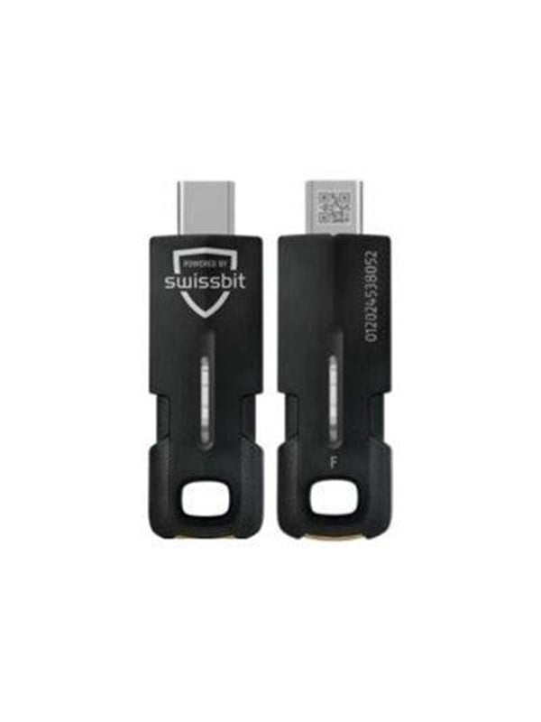 Swissbit iShield Key 2 - Sikkerhedsnøgle (USB-C, NFC) - sort