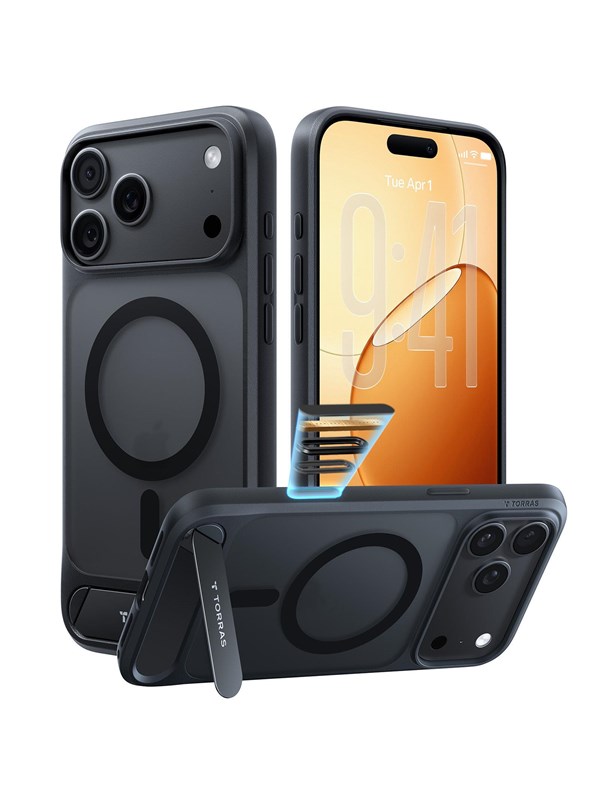 Torras Ostand L1 - black - iPhone 18 Pro