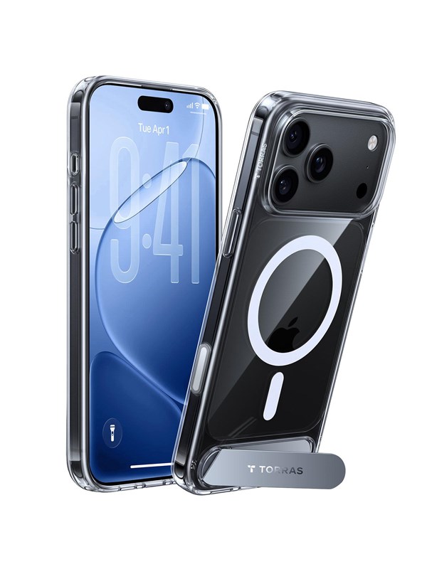 Torras Ostand L1 - clear - iPhone 18 Pro
