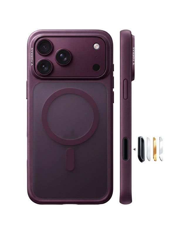 TORRAS Guardian-Mag Cover iPhone 17 Pro Max/18 Pro Max, Lilla