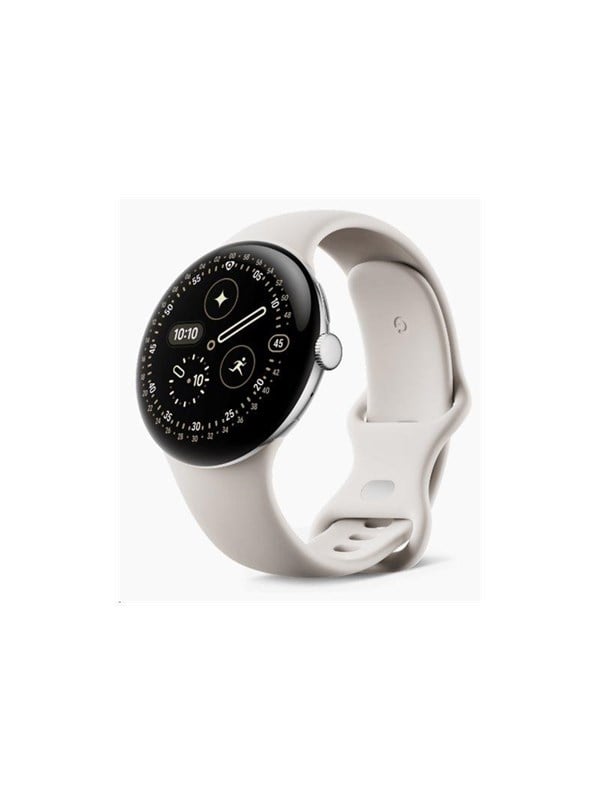 Smartwatch Google Pixel Watch 4 45 mm LTE - sølv/porclain