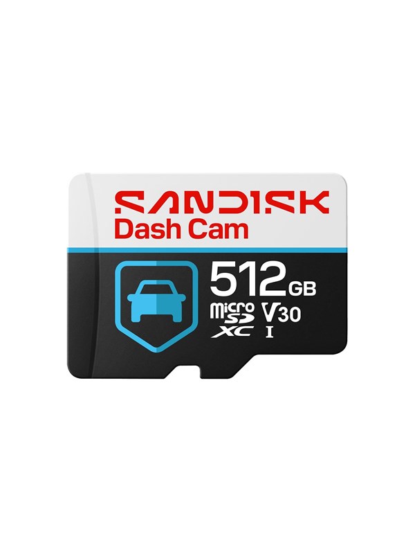 SANDISK Dash Cam Card microSD - 100MB/s - 512GB