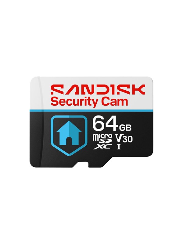 SANDISK Security Cam microSD - 100MB/s - 64GB