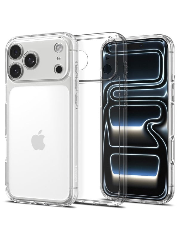 Mobilcover Spigen ACS12153 til iPhone 18 Pro / 17 Pro - Crystal Clear