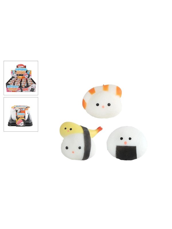 Trend Toys Kawaii Squishy Sushi 5cm In Takeaway Box 5cm 3 ass