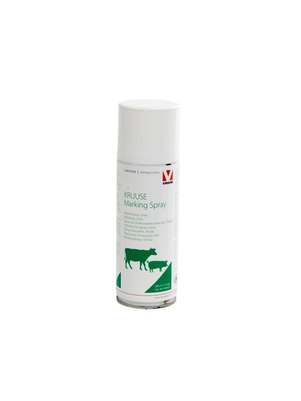 KRUUSE Mærkespray, grøn, 200 ml, 12 stk.