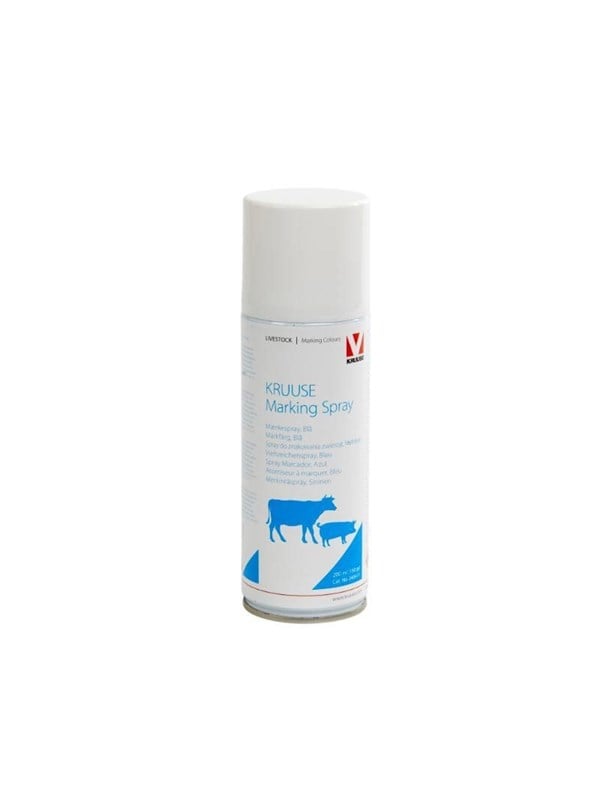 KRUUSE Mærkespray, blå, 200 ml, 12 stk.