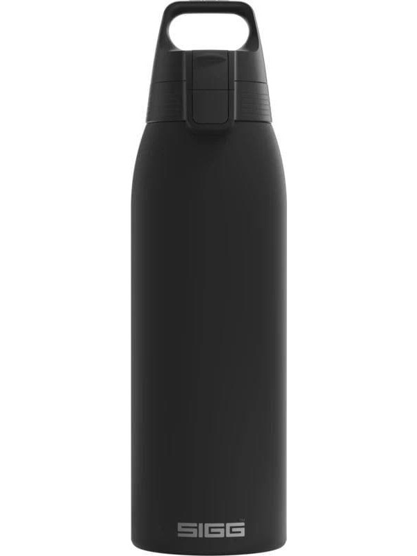 Sigg Shield Termoflaske - 1L - Sort