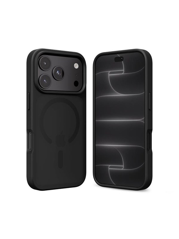 CRONG Hybrid MATTE Magnetic case with MagSafe for iPhone 18 Pro Max / 17 Pro Max - Black