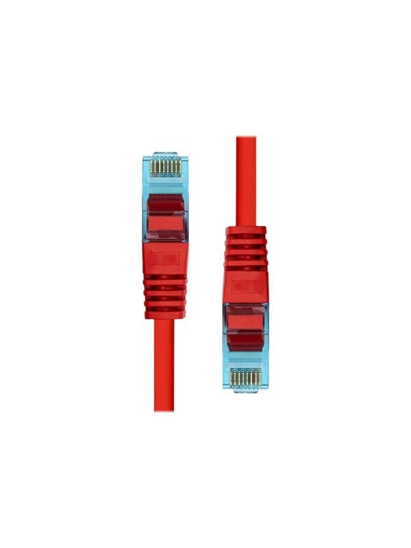 ProXtend patch cable - 15 m - red - Rød - 15m