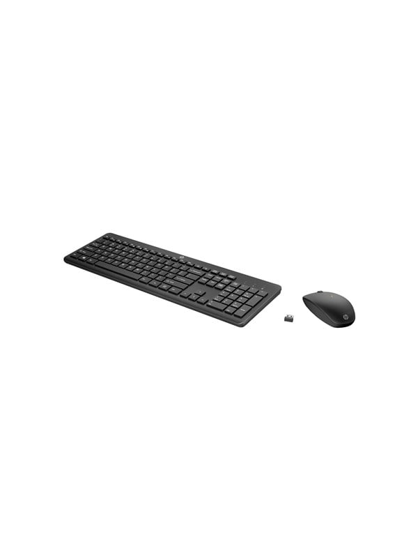 HP 235 Wireless Mouse and Combo Tastatur Membran Trådløs
