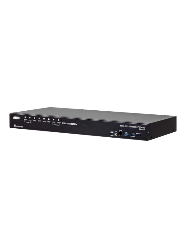 ATEN CS18208 - KVM / audio / USB switch - 8 ports - rack-mountable