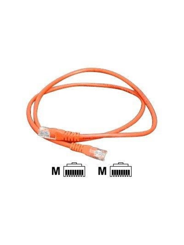DafixXpand network cable - 0.3 m - red - Rød - 0.3m