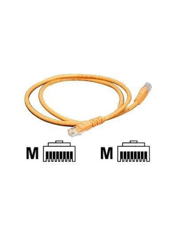DafixXpand network cable - 0.3 m - orange - Orange - 0.3m