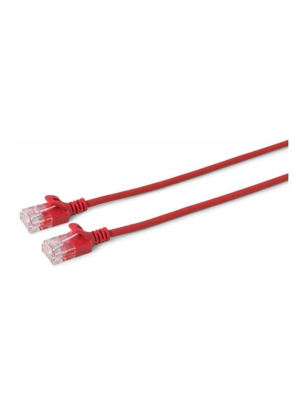 MicroConnect network cable - 10 m - red - Rød - 10m