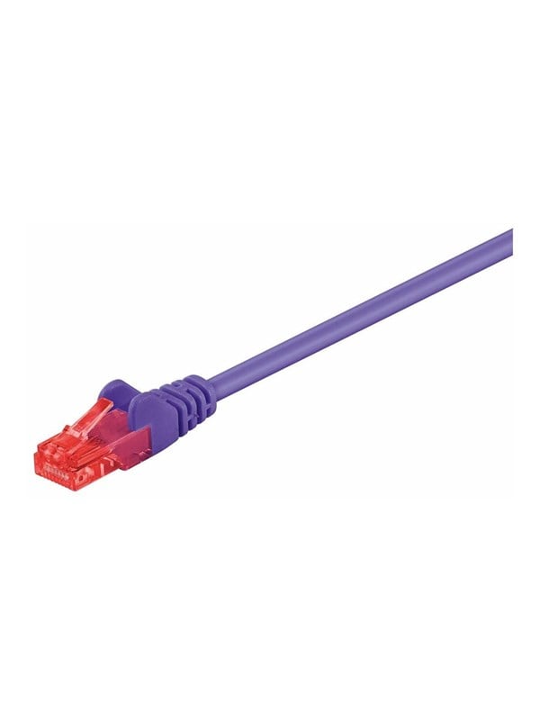 MicroConnect network cable - 3 m - purple - Lilla - 3m